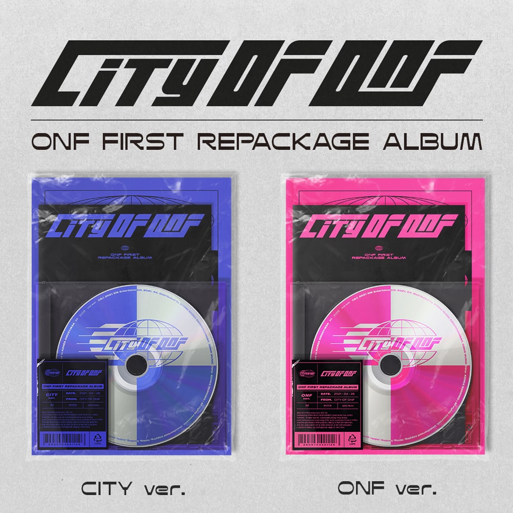 ONF Repackage Album - [CITY OF ONF] (CITY / ONF ver.) 🇰🇷