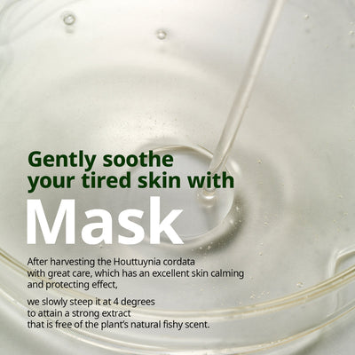 [Goodal] Máscara Facial Houttuynia Cordata Calming Mask (5 unid.) 🇰🇷