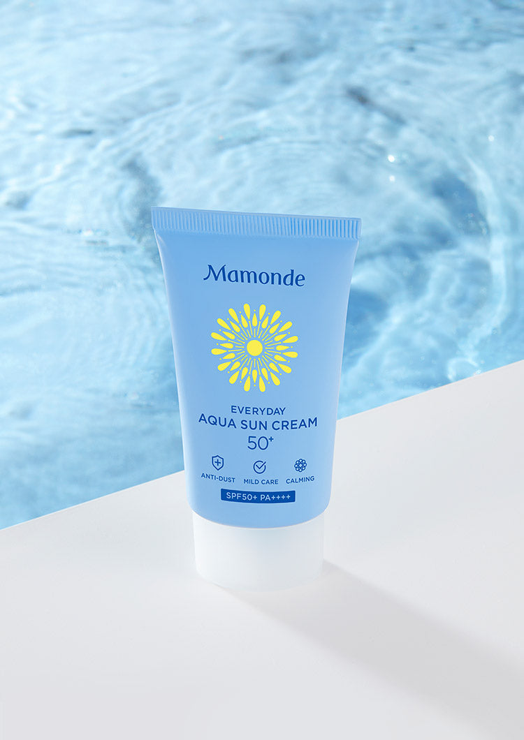 [Mamonde] Protetor Solar Everyday Aqua Sun Cream  SPF50+/PA++++ 50ml 🇰🇷