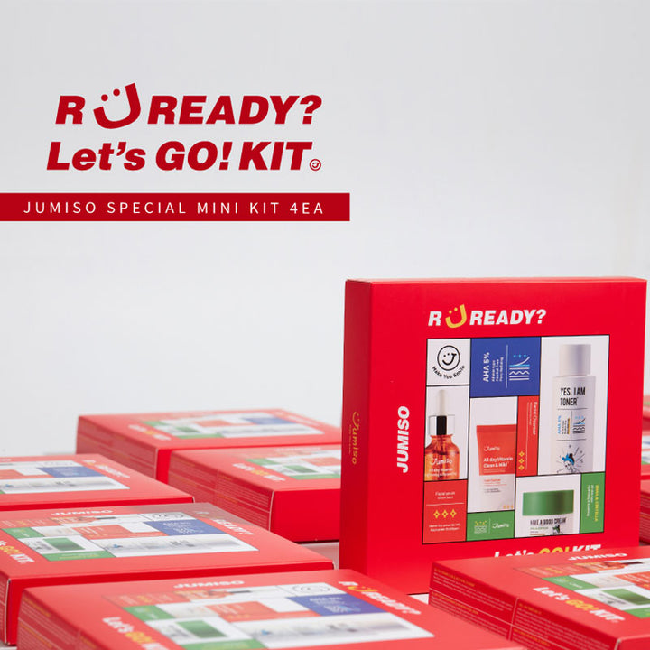 [Jumiso] Kit Miniatura para Viagem de Cuidados para Pele Let's Go! Kit (4 prod.) 🇰🇷