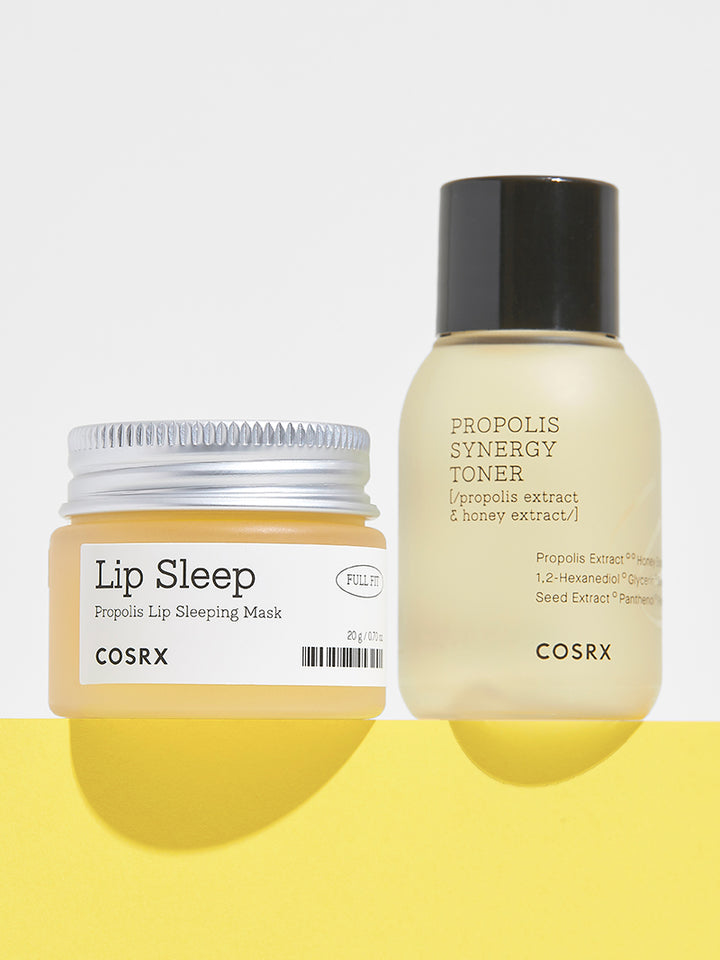 [COSRX] Kit Especial com Própolis para Hidratação Labial Lip Sleep Special Propolis Kit 🇰🇷