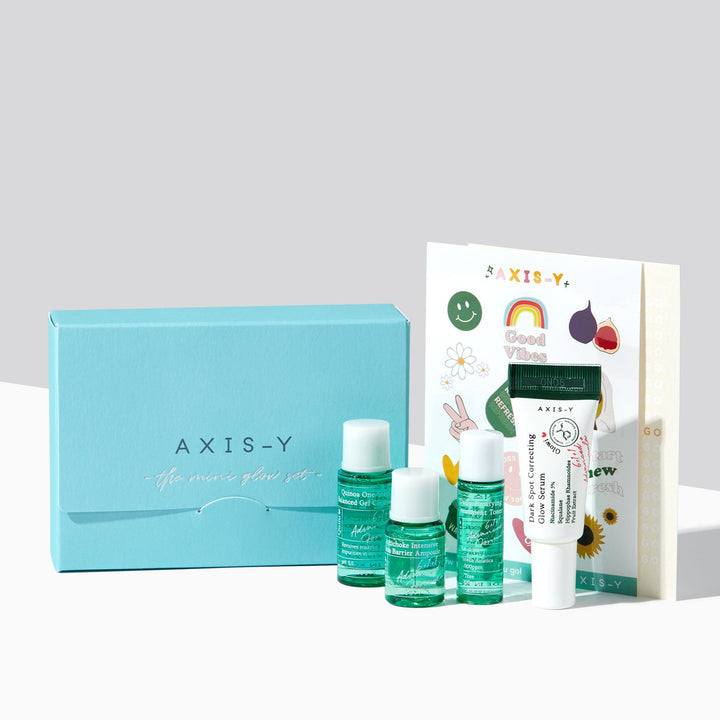 [AXIS-Y] Mini Kit de Viagem Skincare Efeito Glow The Mini Glow Set 🇰🇷