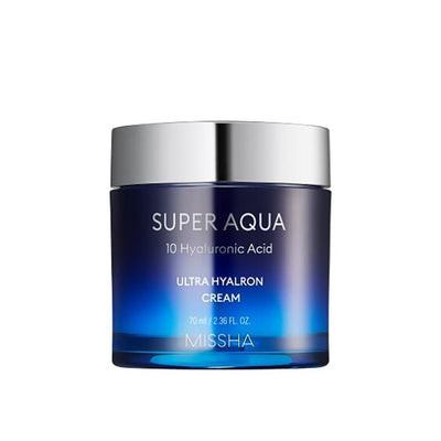 [Missha] Creme Hidratante Super Aqua Ultra Hyalron Cream 70ml 🇰🇷