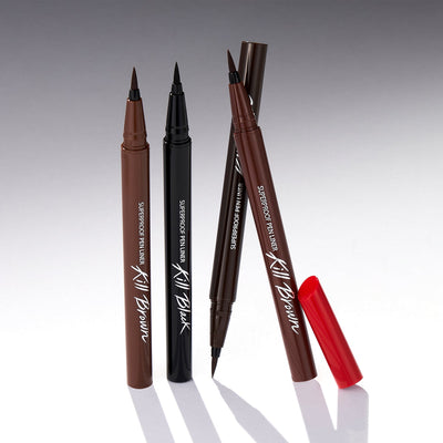 [CLIO] Caneta Delineadora Superproof Pen Liner (2 Cores) 🇰🇷