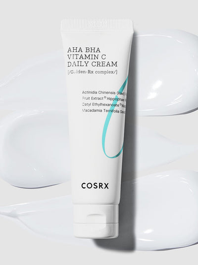 [COSRX] Creme Hidratante Facial Refrescante com AHA BHA e Vitamina C Refresh AHA BHA VITAMIN C Daily Cream 50ml 🇰🇷