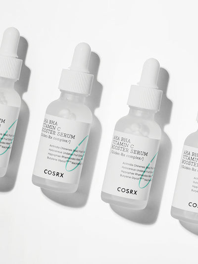 [COSRX] Serum Rejuvenescedor para Pele Glow e Radiante Refresh AHA BHA Vitamin C Booster Serum 30ml 🇰🇷