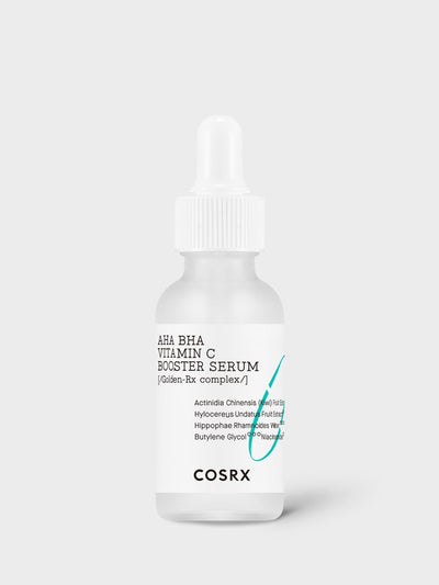 [COSRX] Serum Rejuvenescedor para Pele Glow e Radiante Refresh AHA BHA Vitamin C Booster Serum 30ml 🇰🇷