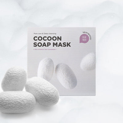 [SKIN1004] Sabonete Facial Barra Esfoliante para Cravos e Oleosidade Zombie Beauty Cocoon Soap Mask (1 unid.) 🇰🇷