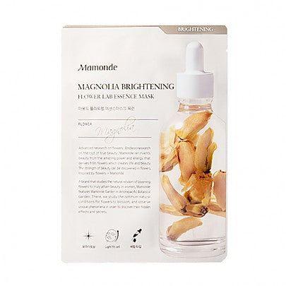 [Mamonde] Máscara Facial Magnolia Flower Lab Essence Sheet Mask (10 UN.) 🇰🇷