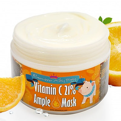 [Elizavecca] Máscara Vitamina C Milky Piggy Vitamin C 21% Ample Mask 100ml 🇰🇷