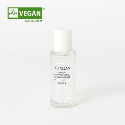 [heimish] Hidratante Essence e Esfoliante Vegano All Clean Low pH AHA/PHA Hydro Vegan Essence 50ml 🇰🇷