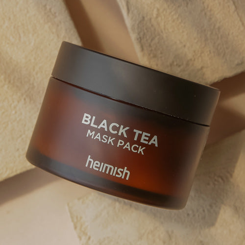 [heimish] Máscara de Limpeza Facial Esfoliante Black Tea Mask Pack 110ml 🇰🇷